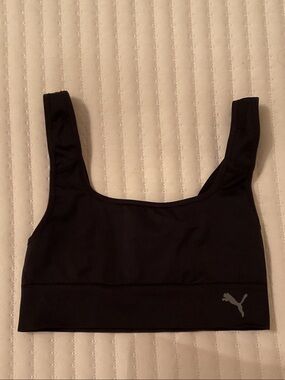 Puma Black Sports Bra